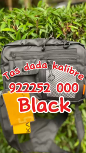 Tas Selempang /Tas Dada Kalibre Damascus Vest Bag 922252 000 Black 3L