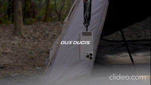 Dux Ducis Outdoor series 2 in 1 Multifunctional Mobile Phone Lanyard - Adjustable Cross Body Length Shoulder Neck Strap Trekking mountain climbing activities adventure jogging running walking hands free 10kg load bearing Strong Durable Velcro
