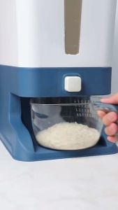 **TOP SELLING**2025 NEW Rice Bucket Sealed Kitchen Household Rice Box Rice Tank Multigrain Rice Storage Box Cereal Containers Baldi Beras Kotak Nasi Isi Rumah Dapur Tertutup Tangki Beras Kotak Penyimpanan Beras Berbilang Bijih Bekas Bijirin 12KG米桶