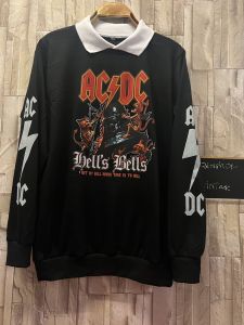 เสื้อผู้ชายผู้หญิงวินเทจ เสื้อโปโลคอปก สกรีนลาย สายวินเทจ ลายเท่ครับ