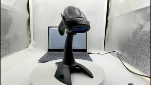1D/2D Supermarket Barcode Reader Bluetooth USB Wireless Handheld Warehouse Bar Code QR Scanner CMOS Image High-speed Decoding
