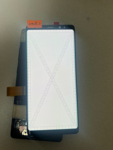 100% SUPER AMOLED VOOR For Samsung Galaxy Note 8 LCD Display Touch Screen No Frame Panel For Samsung Note 8