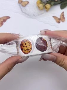 500PCS/Roll Cookie Roll Stickers Skateboard Laptop Luggage Scrapbook Cool Phone Sticker