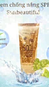 Kem chống nắng Sunbeatiful SunBlock giúp bảo vệ da suốt cả ngày chống nắng Bảo vệ da bạn khỏi tia UVA UVB Ngăn ngừa tổn thương da và lão hóa