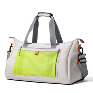 Sports Fitness Bag Gym Yoga Handbag with Shoe Packet Outdoor Hiking Camping Climbing Luggage Storage Crossbody Travel Duffle Men