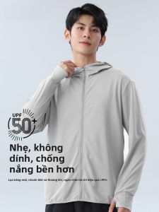 Baleno | Mens Ice Silk Quick Dry Basic Style Climbing Sun Protection Clothing UPF50+ UV Protection Loose Fit Summer Fashion Outerwear