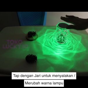 Lampu LED Mawar 16 Warna RGB Tidur Remote Adjustable TAP
