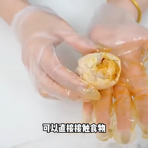 100pcs Disposable TPE Gloves Food Handling Oil Resistant Non-Toxic Household Kitchen Film