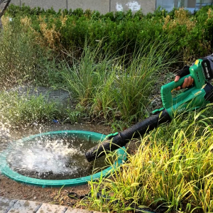 ISKU Mesin Blower Portable Cordless Meniup  Blower Mesin Blower Dust Leaf Collector Blowing Sweeper Car Dust Alat Jet Fan Turbo Blower Angin