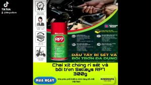 Chai xịt chống rỉ sét và bôi trơn  RP7 300g. CHÍNH HÃNG  CHẤT LƯỢNG ( 1 CHAI )