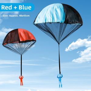 Hand-Thrown Parachute Children Toy Small Interactive Play Props