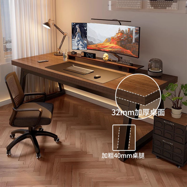 Luxurious Loft Computer Desk Meeting Table Long Desktop Office ...