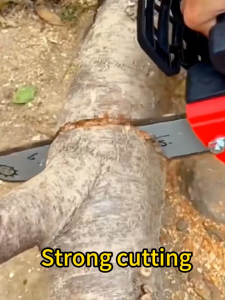 12-inch lithium battery electric chainsaw rechargeable for outdoor logging and tree cutting handheld home saw for chopping wood small electric chain saw