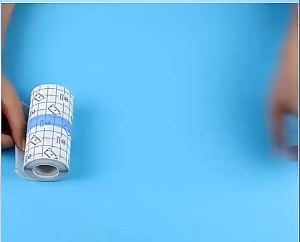 1 Roll Waterproof Medical Tape Transparent Anti-allergic PU Film Wound Dressing Fixation Tape