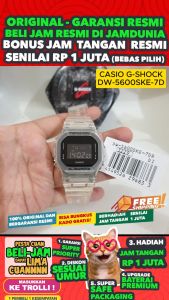 CASIO ORIGINAL - CASIO G-SHOCK DW-5600SKE-7DR - Men RO - Resin Putih Jam dunia JD19 # Jam Tangan Pria Jam Tangan Anti Air G SHOCK GSHOCK + CASIO DW-5600SKE-7D DW 5600SKE 7D DW-5600SKE 5600 SKE DW5600 DW-5600 DW5600SKE DW-5600 $ WR2 STR BS7