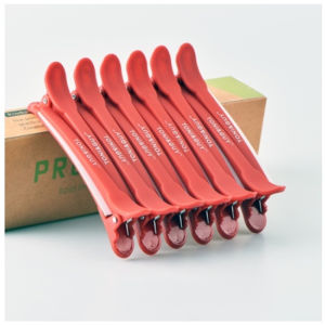 12pcs Hairdressing Hair Clip Salon Professional Womens Braided Tools Black Plastic Hairpin Clamps Claw Section Alligator Clips