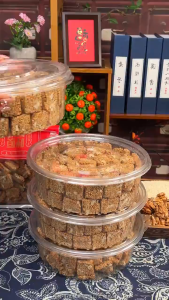 Flaxseed Walnut Crisp Low Calorie Healthy Cake Sugar Free High Fiber Biscuit Prevent cardiovascular disease Regulate blood pressure Lower three highs Lower sugar and low fat