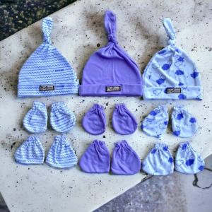 9 In 1 / 3 Set Sarung Tangan Dan Sarung Kaki Baby Newborn Terbaru