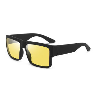 2026 New Square Polarized Sunglasses For Men Women Fashion Black Frame Traveling Driving Fashion Sun Glass Male Fishing Eyewear