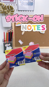 FCI Stick On Notes 3 x 3 Inches (7.6 x 7.6cm) | 200/300 Sheets Self-Adhesive & Removable Memo Notes Ideal for School Office & Home Use