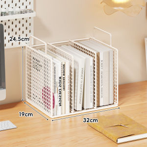 WUBUWEI | Bookend Desktop File Organizer Desk Partitioning Shelf