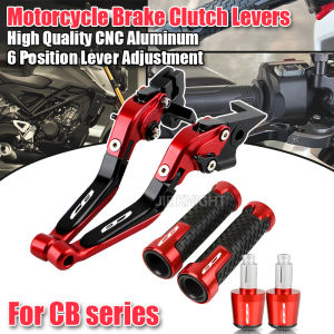 For Honda CB190R CB250R CB125R CB300F CB500F CB500X 2011-2018 Motorcycle Brake Clutch Levers Extendable Handle Bar Hand Grip