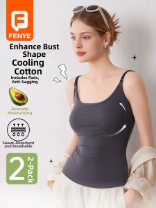 FENYE | Breastfeeding Support Sleeveless Bra Tank Top for Summer Light Use