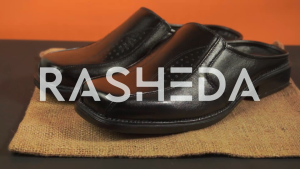 Sepatu Sandal Pria Kulit  Rasheda VL 05 Selop Tutong Bustong Big Size