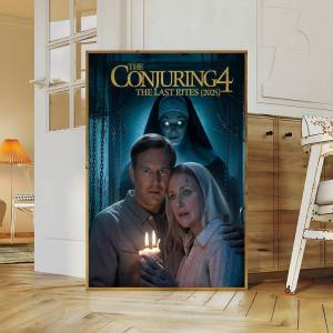 BILIBILI | Poster Phim Chất Lượng HD Conjuring Last Rites - Tranh Treo Tường Trang Trí Phòng Học Không Khung Phong Cách Cổ Điển Trang Trí Nhà Cửa