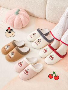 Dép Bông Kháng Khuẩn Cho Nữ Mùa Đông 2025 Dép Lông Cừu Ấm Áp Chống Trượt Cho Cặp Đôi Dép Cotton Cho Nam Mùa Thu