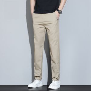 ROMON | Relaxed Thin Lightweight Quick-Dry Stretchable Straight Leg Pants