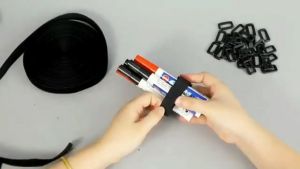 Kabel Strap Roll 5/10M Velcro Cable Ties Winder Organizer Pengikat Kabel Perekat Dengan Hook Loop