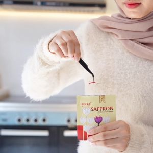 Herati Saffron Afghanistan I Safron Super Negin Mini Gold 025 gr Bunga Saffron Grade A+ Premium Asli 100% Original