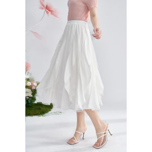 Misoshine | Stylish Tencel Skirt Hemline 100% Lyracell