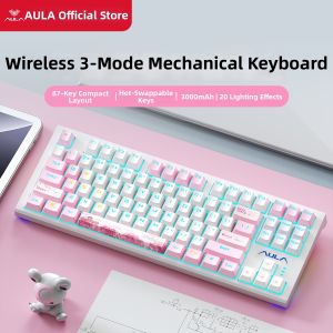 AULA | Wireless 3-Mode Hot Swappable Keyboard