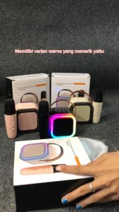 **【Beli 2+ Diskon 20%】SPEAKER BLUETOOTH KARAOKE & MIC WIRELESS Set Premium Mini**