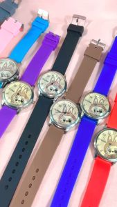 Promo!!!! Jam Tangan Wanita Kasual Terbaru Motif Dial Labubu Trendy Fashion