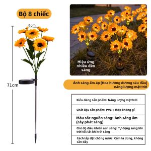 ANQIYUE | Đèn Cắm Sân Vườn Chống Nước
