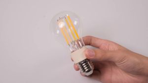 MOES | MOES Tuya ZigBee Smart LED Filament Bulb Light Lamp Dimmable Lighting E27 7W Work With Alexa Google Home Voice Remote Control