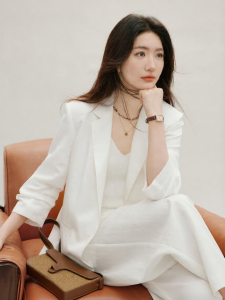 HOPESHOW | Flattering Lapel Seven Eighth Sleeve Linen Jacket