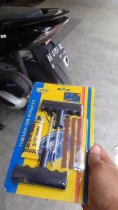 (10 pcs) Refill Isi Ulang Karet Ban Tubles & Lem Cacing Karet Tubeless oleh KEDAI REJEKI