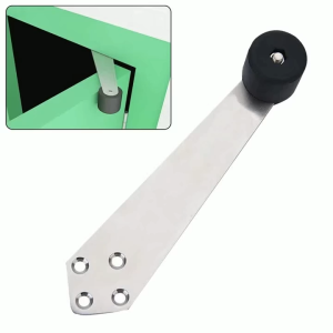 304 Stainless Steel Top Door Stop Stops Mute Door Buffer Rubber Door Top Stopper Furniture Door Bumper