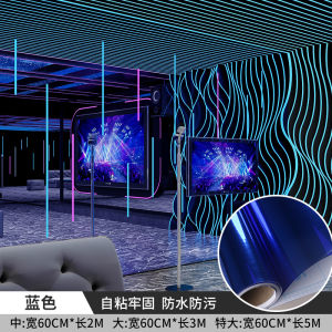 Soft HD Mirror Sticker for Background Ceiling Wall KTV Decoration Tailorable Colorful Mirror Sticker Waterproof Slef Adhesive Transperant Blue Brown Champagne Pink Golden 60cm Wide