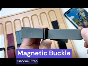 COROS Smart Watch Strap COROS Pace Pro/ Pace 3/ Apex 2 Pro/ Apex Pro Magnetic Buckle Silicon Strap 22mmTali Jam Magnetik COROS Watch Series