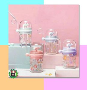 Botol Minum anak motif dolphin Lumba Lumba 250 ML   - warna random