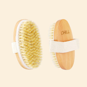 Hair Brush Boar Bristle For Mens Beard Brush Portable Shaving Comb Massage Hair Cleaning Brush For Facial Cleaning Styling Tool