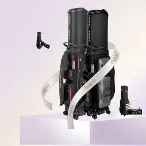 HELIX | Air Travel Wheeled Golf Bag Embroidery