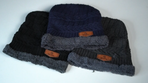 Rhodey Topi Kupluk Rajut Pria Wanita Poliester Winter Beanie Hat