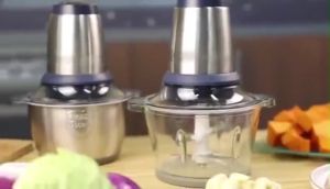 LaHome Meat Grinder Food Processor Heavy Duty Vegetable Blender Grinder On Sale Original Electric Food Processor Stainless Steel Portable Blender Grinder Made In Japan Meat Chopper Ice Crusher Mincer Squeezer Baby Puree 2L Glass Bowl 3L Stainless Steel