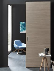 Concealed Hinges Barn Door Slide Track & Soft Closing Interior Wall Barn Door Hardware